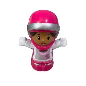 Replacement Female Astronaut Figure euc Fisher-Price Little People Playset-HCF58